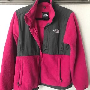 EUC North Face M Pink Denali Fleece Jacket
